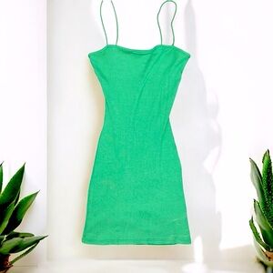 NEW Windsor Green Spaghetti Strap Mini Dress
